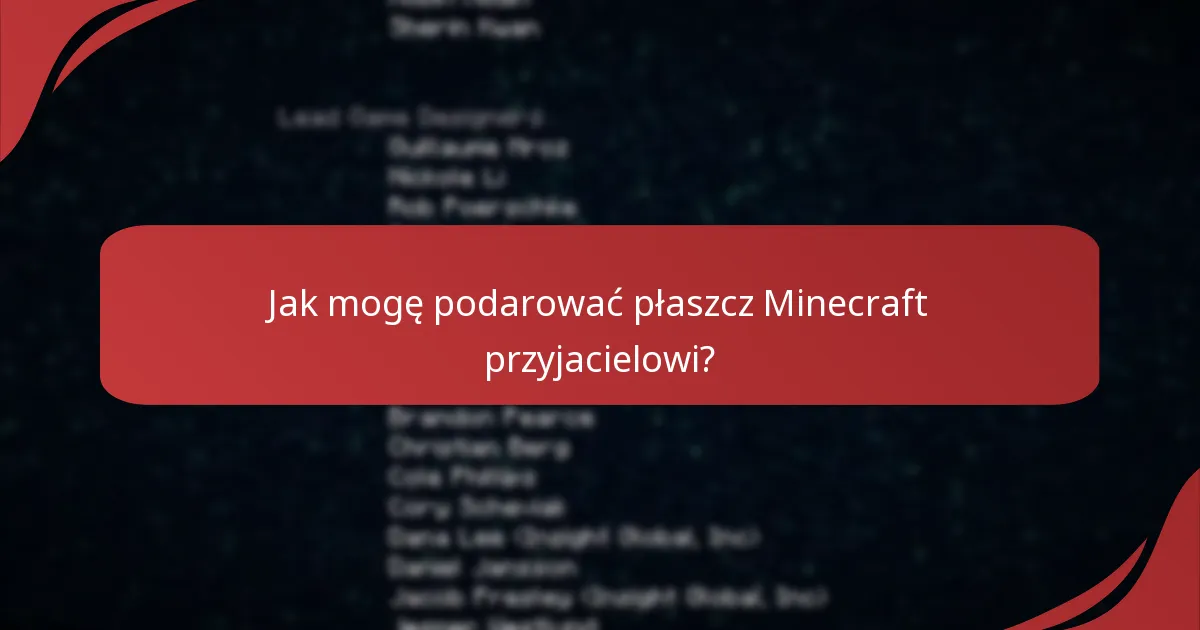 Jakie są ograniczenia transferowe dla płaszczy w Minecraft?