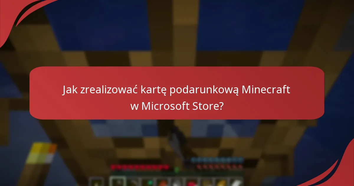 Co powinienem zrobić, jeśli moja karta podarunkowa Minecraft jest zgubiona lub skradziona?