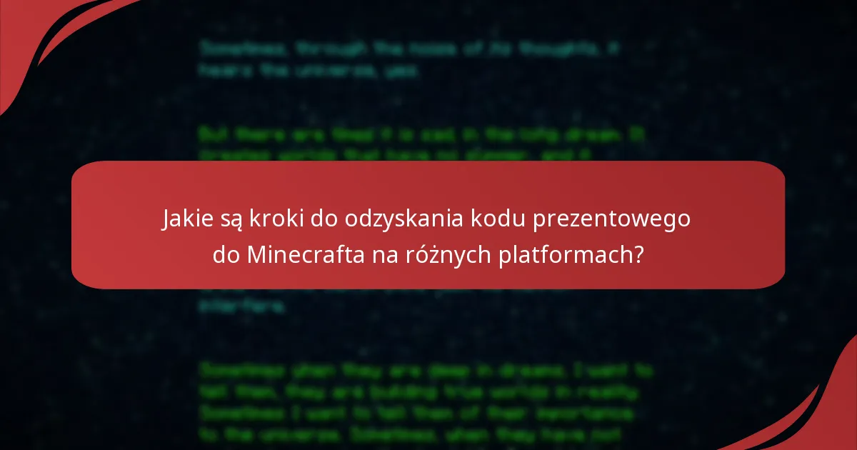 Jak pomoce wizualne mogą poprawić proces odzyskiwania kodów prezentowych?