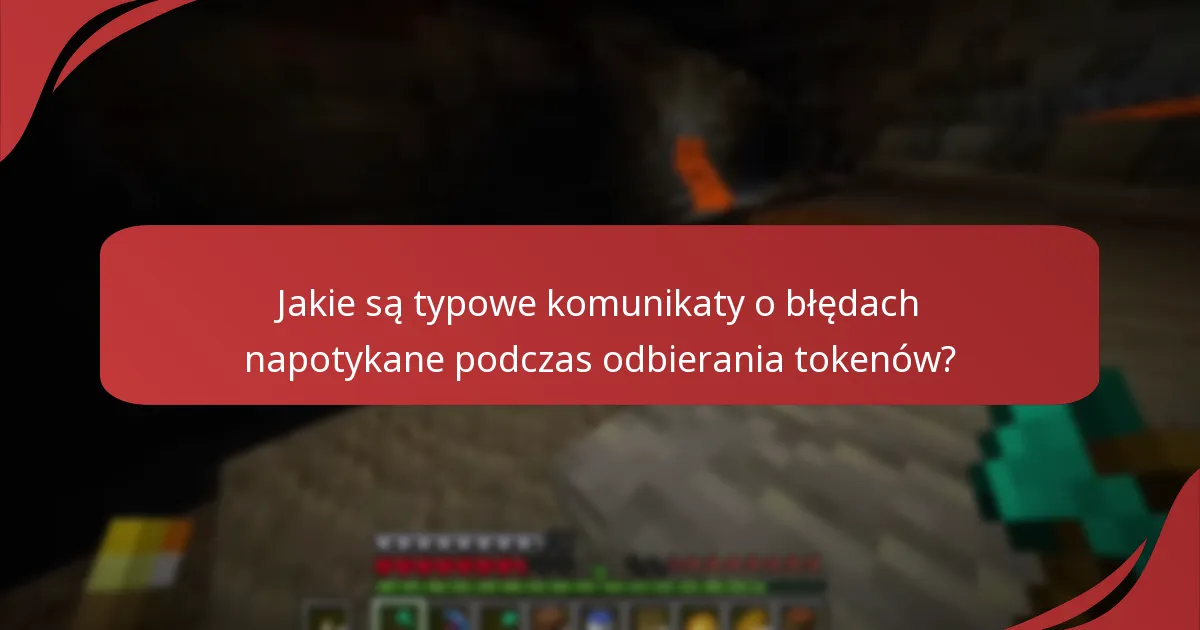 Jakie zasoby mogą pomóc w odbieraniu tokenów Minecraft?